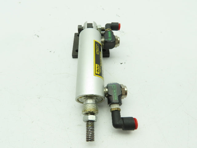 Parker 1.12PUA16 Pneumatic Air Cylinder Pivot Swivel Mount 1.5" Stroke Series P