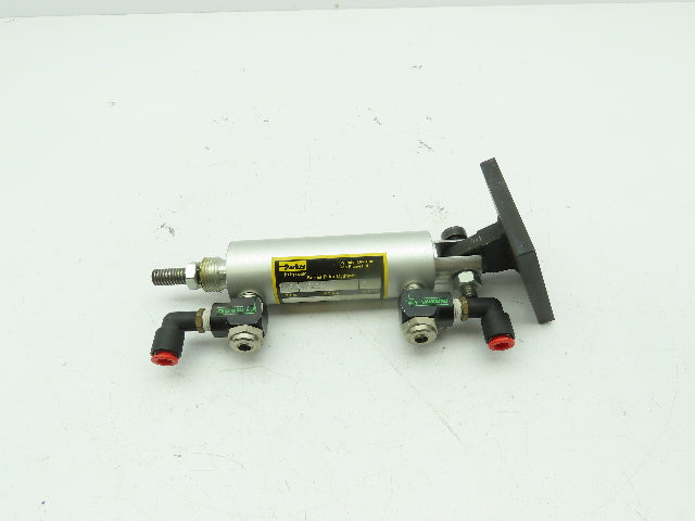 Parker 1.12PUA16 Pneumatic Air Cylinder Pivot Swivel Mount 1.5" Stroke Series P