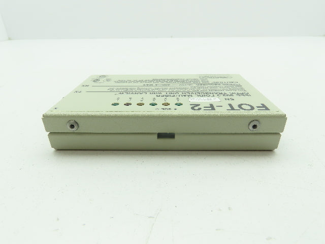 Cabletron FOT-F2 Fiber Optic Transceiver Ethernet IEEE 802.3 FOIRL MAU 100Mbs