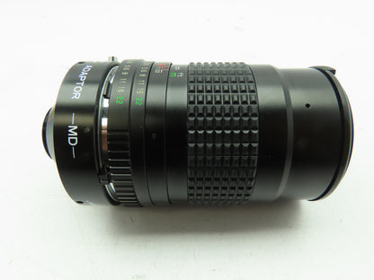 DO Industries D0-13528 Camera Zoom 135mm Lens Focal C Adaptor Japan