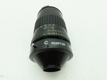 DO Industries D0-13528 Camera Zoom 135mm Lens Focal C Adaptor Japan