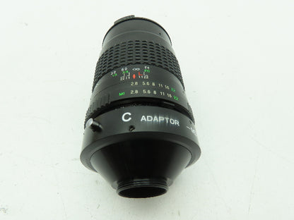 DO Industries D0-13528 Camera Zoom 135mm Lens Focal C Adaptor Japan