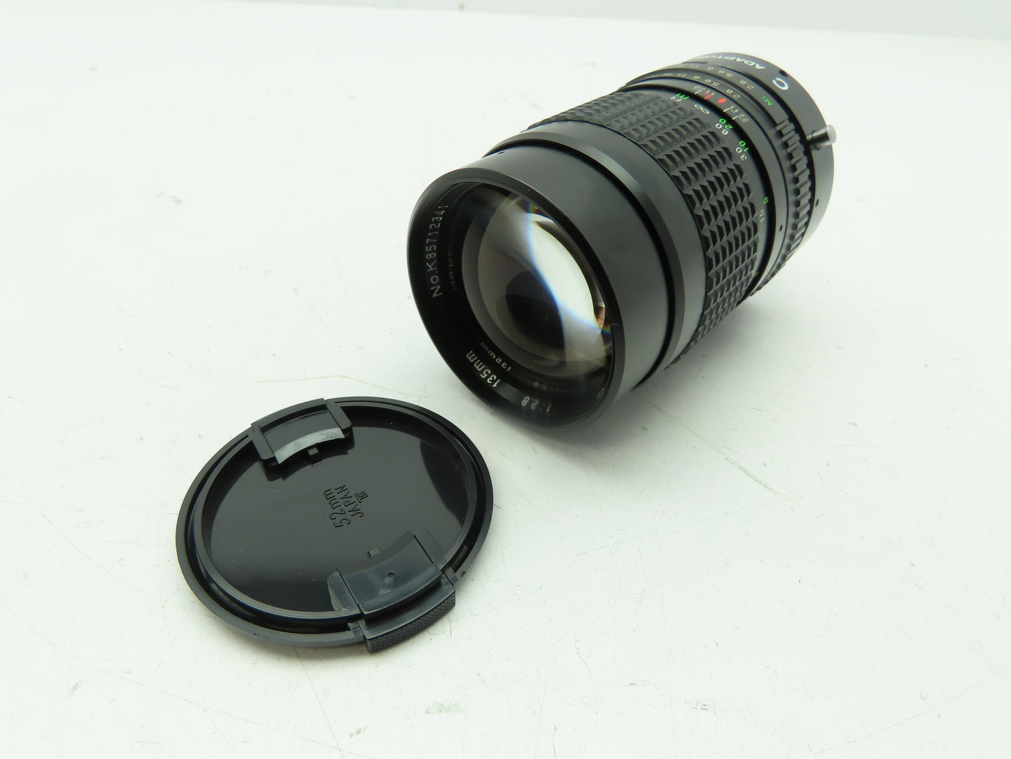 DO Industries D0-13528 Camera Zoom 135mm Lens Focal C Adaptor Japan