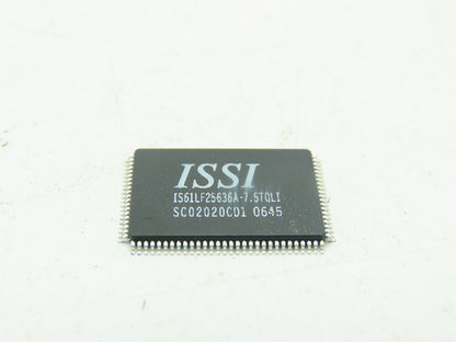 ISSI  IS61LF25636A-7.5TQLI Integrated Circuit SRAM 9Mb RAM Memory Chip LOT OF 5