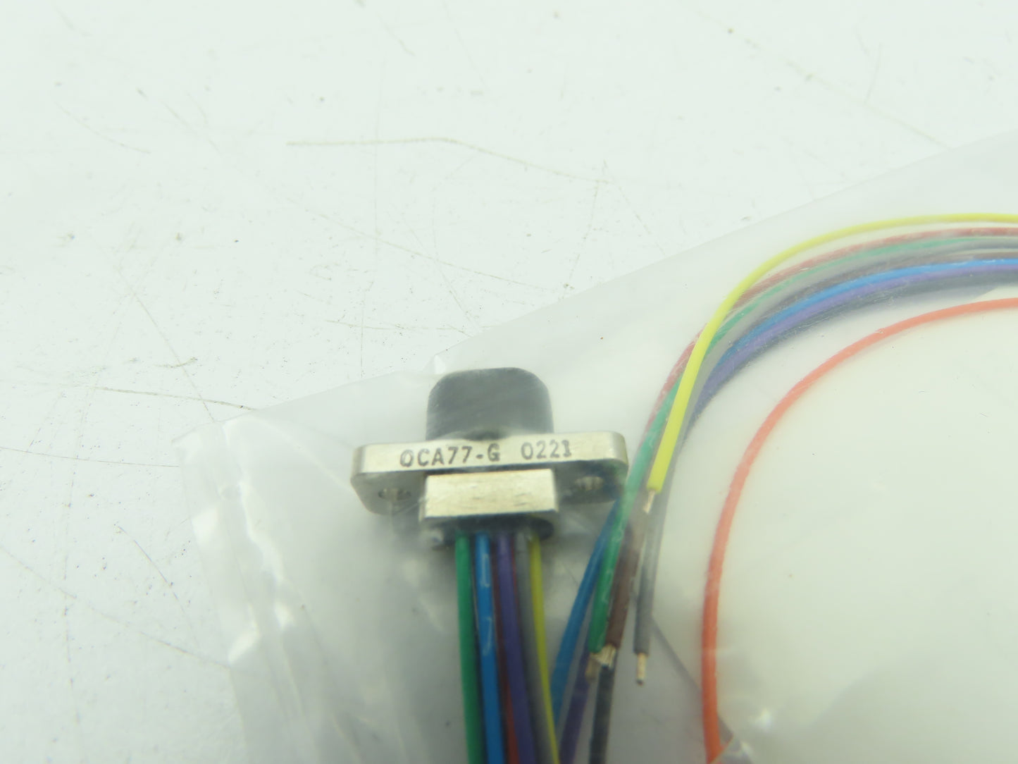 Glenair MWDM2L-9P-6K7-12B Cable Assembly D-Sub Connector 9-Pin 26AWG