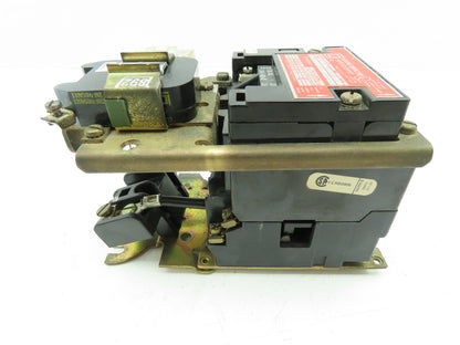 Square D 8903 SMG10 Lighting Contactor 2-Pole 30 Amp 120V Coil Ser A Open