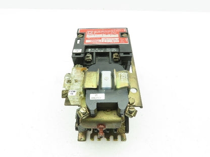 Square D 8903 SMG10 Lighting Contactor 2-Pole 30 Amp 120V Coil Ser A Open