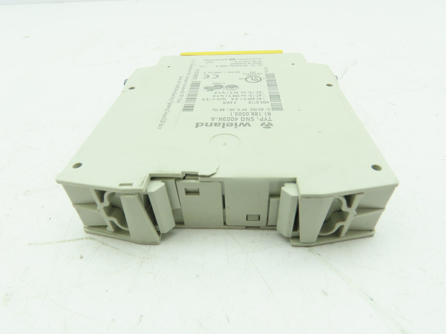 Wieland SNO 4003K-A Safety Relay E-Stop Gate Switch 24V AC/DC  LOT OF 2