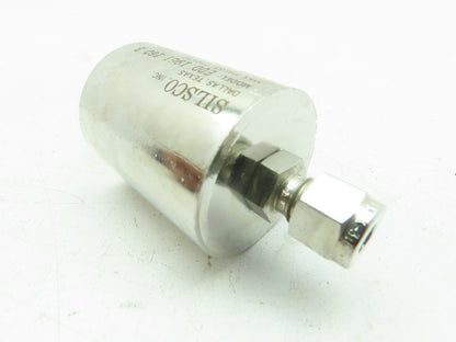 SILSCO EDD 1961-250S Pressure Valve 250 PSI 1/4" Tube Fitting