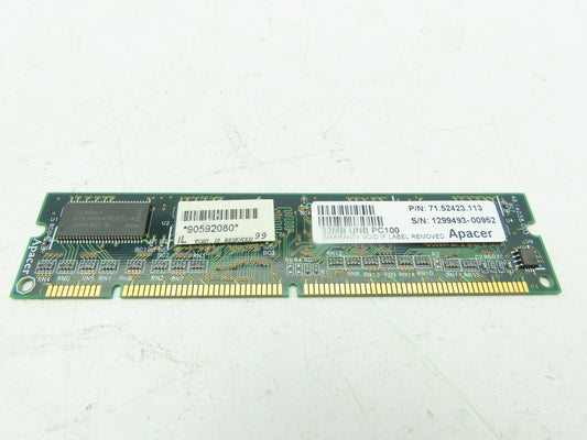 Apacer 71.52423.113 Processor Card Board Memory RAM 32MB PC100