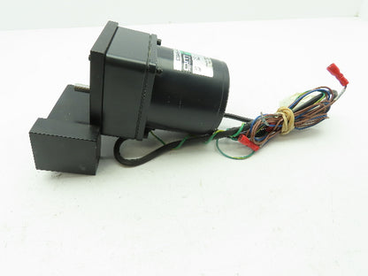 Oriental E3940-444 AC Reversible Motor w/4GB9KA Gearhead  9:1 Ratio 5/16" Shaft