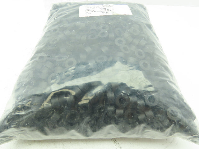 Shuttleworth Solid Black Plastic Conveyor Roller 17mm x 9mm x 8mm ID LOT OF 2000