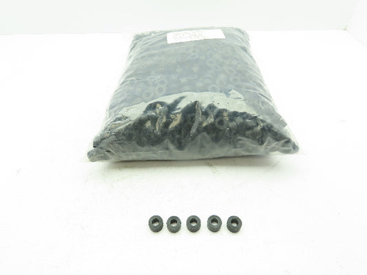 Shuttleworth Solid Black Plastic Conveyor Roller 17mm x 9mm x 8mm ID LOT OF 2000