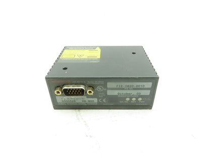 Microscan 820 Fixed Barcode Scanner Raster Medium FIS-0820-0010