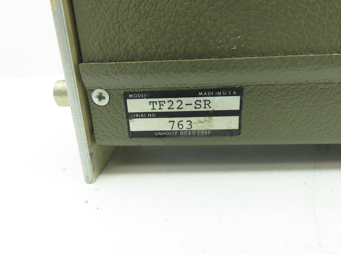 UDC Unholtz-Dickie TF22-SR Tracking Filter Module 115/230V
