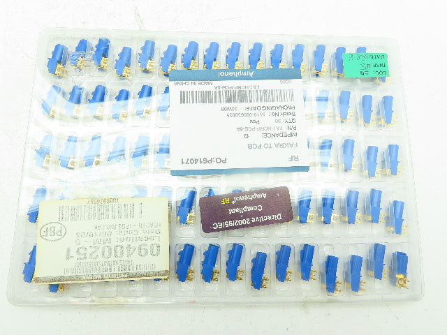 Amphenol FA1-NCRP-PCB-6A RF Coaxial Connector FAKRA Right Angle Male Plug 50 Ohm