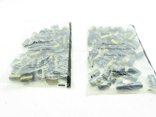 Panasonic FC Series Aluminum Electrolytic Capacitor 35V 2700uF 105C  LOT OF 100