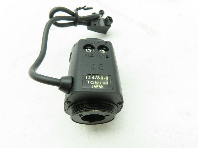 Tokina CML3-8MMAVD Varifocal Auto Iris Zoom Lens 3.3-8mm Security Camera CS/CCTV