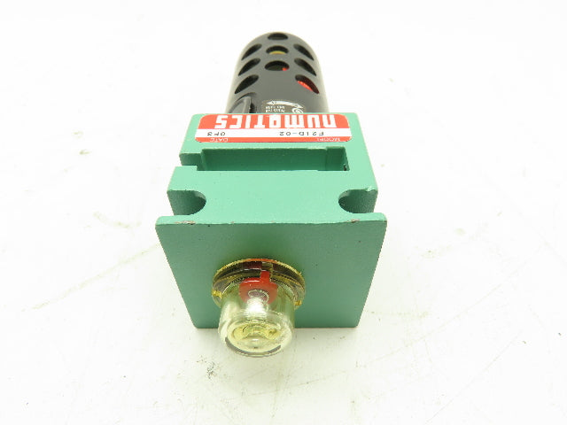 Numatics F21D-02 Coalescing Pneumatics Air Filter 1/4"NPT