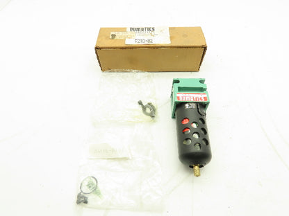 Numatics F21D-02 Coalescing Pneumatics Air Filter 1/4"NPT