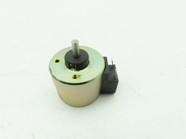 Kuhnke D32 ROR-M Rotary Solenoid 24VDC Clockwise Rotation 5/32" Shaft Dia