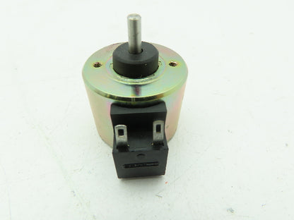 Kuhnke D32 ROR-M Rotary Solenoid 24VDC Clockwise Rotation 5/32" Shaft Dia