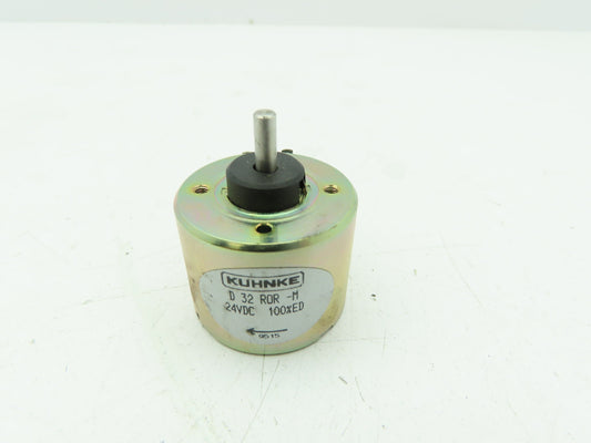 Kuhnke D32 ROR-M Rotary Solenoid 24VDC Clockwise Rotation 5/32" Shaft Dia