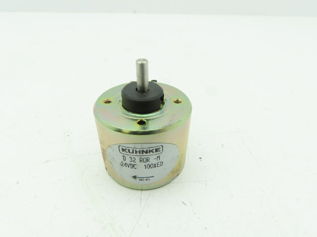 Kuhnke D32 ROR-M Rotary Solenoid 24VDC Clockwise Rotation 5/32" Shaft Dia