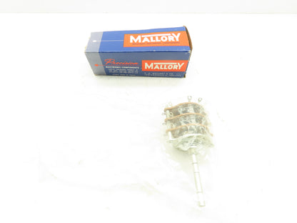 Mallory 1331L Rotary Switch 2-11 Position 3-Circuit