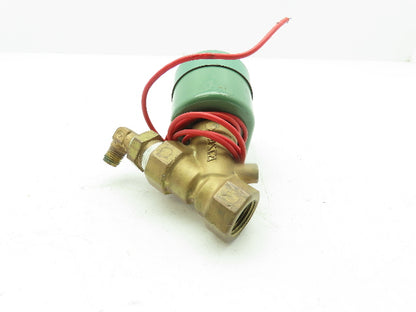 Asco 8030A17VH Red Hat Solenoid 2-Way Valve 1/2"NPT 220/240V