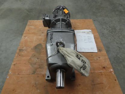 SK52 VL 180TC2-184 TC Nord Helical Inline GearBox GearMotor 575V 5Hp 38.45 Ratio