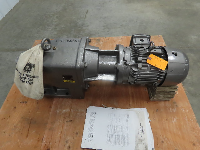SK52 VL 180TC2-184 TC Nord Helical Inline GearBox GearMotor 575V 5Hp 38.45 Ratio