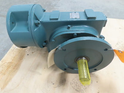Dodge 180CM21F Right Angle Speed Reducer Worm Gear Box 20:1 Ratio 1750 RPM 1.5"