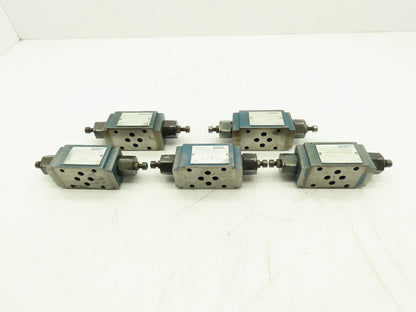 Rexroth Z2FS 6-2-42/2QV Flow Control Double Throttle Check Valve Lot Of 5