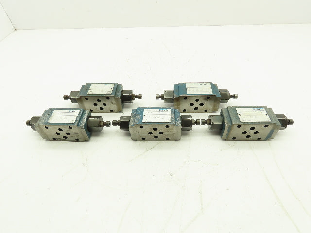 Rexroth Z2FS 6-2-42/2QV Flow Control Double Throttle Check Valve Lot Of 5