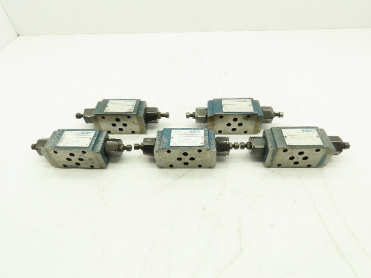 Rexroth Z2FS 6-2-42/2QV Flow Control Double Throttle Check Valve Lot Of 5