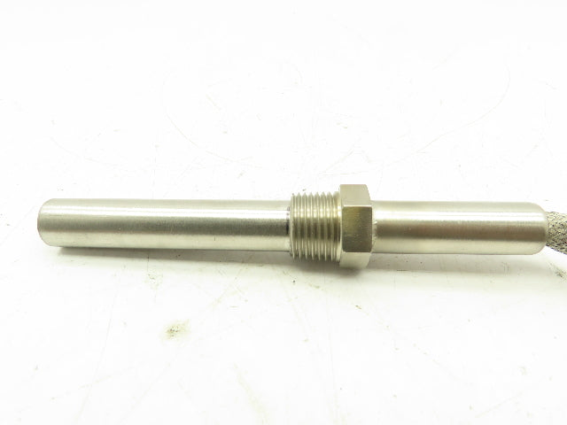 Ash Equipment ASH001CT1001-B Steel Cartridge Heater 350W 120V 5/8"x5.75" 1/2"NPT