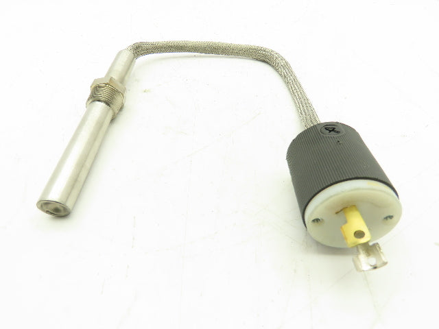 Ash Equipment ASH001CT1001-B Steel Cartridge Heater 350W 120V 5/8"x5.75" 1/2"NPT
