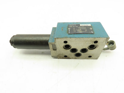 Rexroth ZDR 10 DA2-54-/75Y Hydraulic Pressure Reducing Valve Lot Of 2