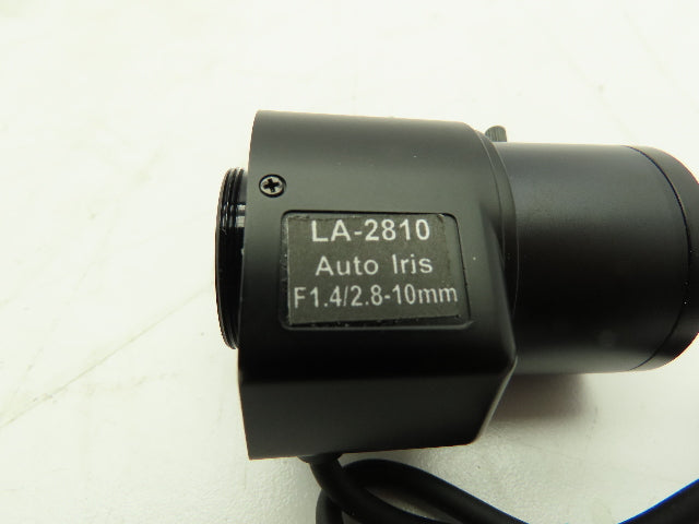 LA-2810D CCTV Security Camera DC Varifocal Auto Iris Lens F1.4/2.8-10mm CS-Mount