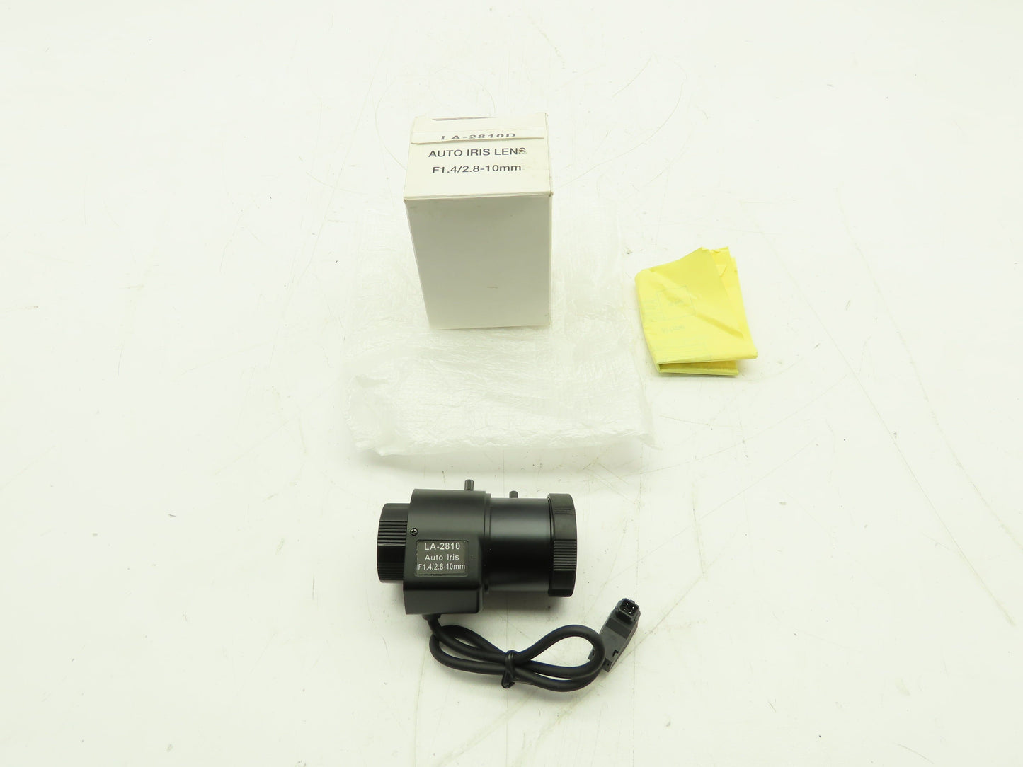 LA-2810D CCTV Security Camera DC Varifocal Auto Iris Lens F1.4/2.8-10mm CS-Mount