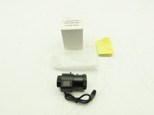 LA-2810D CCTV Security Camera DC Varifocal Auto Iris Lens F1.4/2.8-10mm CS-Mount