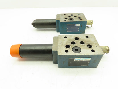 Rexroth ZDR 10 DA2-54/75Y/12 Hydraulic Pressure Reducing Valve Lot Of 2
