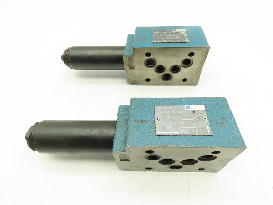 Rexroth ZDR 10 DA2-54/75Y/12 Hydraulic Pressure Reducing Valve Lot Of 2