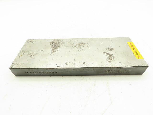 Fineness of Grind Gauge Steel Block Grindometer G-1 Ink Gage NPIRI 0-10