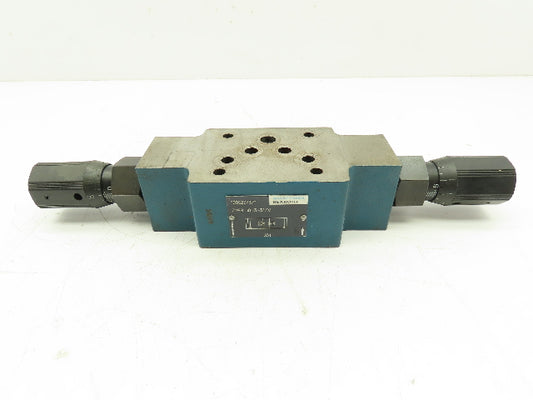 Rexroth Z2FS-10-3-31/V Double Throttle Hydraulic Check Valve