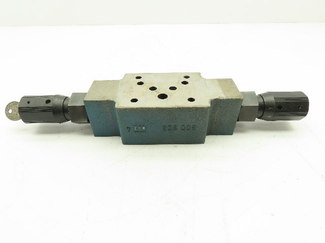 Rexroth Z2FS-10-3-31/V Double Throttle Hydraulic Check Valve W-Key