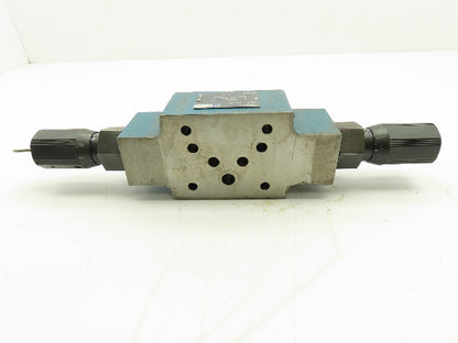 Rexroth Z2FS-10-3-31/V Double Throttle Hydraulic Check Valve W-Key