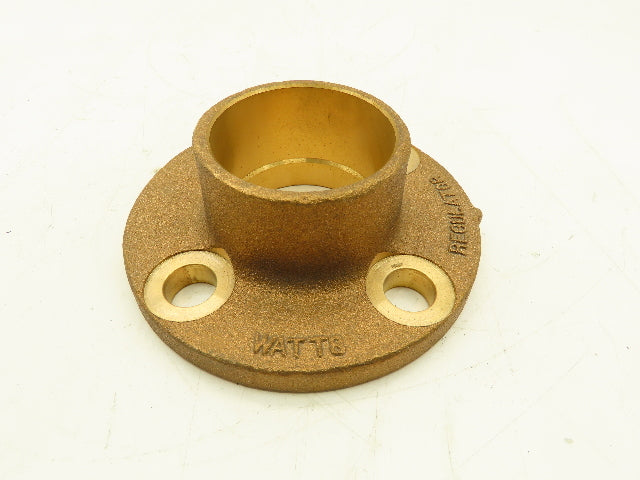 Watts 2-1/2" Bronze Dielectric Flange Pipe Fitting Solder 4-Bolt Class 125