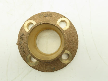 Watts 2-1/2" Bronze Dielectric Flange Pipe Fitting Solder 4-Bolt Class 125